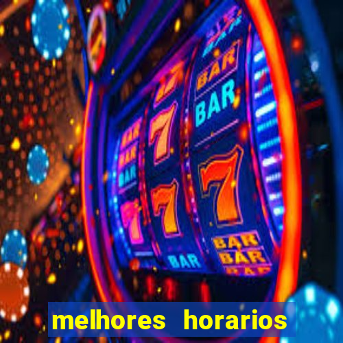 melhores horarios pagantes fortune tiger